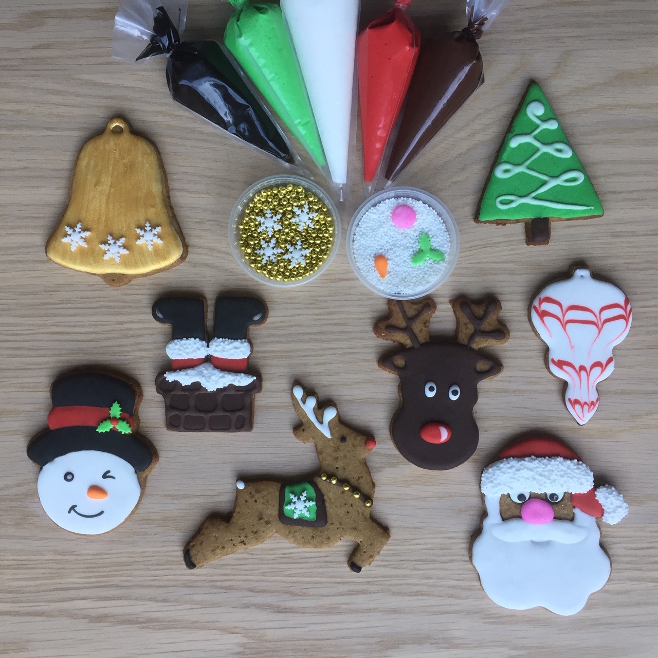 Christmas Cookie Kit – The Chocolate – a dessert cafe