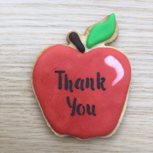 Thank You apple Cookie